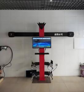 2 màn hình 3D Bánh Xe liên kết máy hội thảo cập nhật miễn phí hệ thống johnbean 3D Bánh Xe aligner - Product Image 3