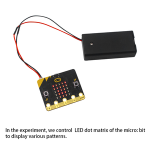 KS0468 Keyestudio NRF51822 Blue Tooth ARM, bolsa de almacenamiento de 25 BBC, Kit de placa principal Micro:bit - Product Image 6