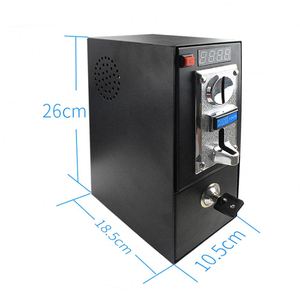 Jetonla çalışan zamanlayıcı kontrol panosu çok para alıcı güç kaynağı kutusu çamaşır makinesi masaj koltuğu için dayanıklı Metal zamanlayıcı - Product Image 5