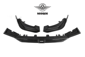 สําหรับ BMW X3M คาร์บอน SQ สไตล์ด้านหน้า lip X3M F97 คาร์บอนไฟเบอร์แห้งคาร์บอนกันชนหน้าสําหรับ BMW X3M F97 F97 LCI 2022-IN - Product Image 6