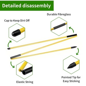 Bán buôn tùy chỉnh Golf đào tạo AIDS tư thế Corrector công cụ golf đặt 3 ráp <span class=keywords><strong>alignment</strong></span> Stick cho tư thế chỉnh - Product Image 6