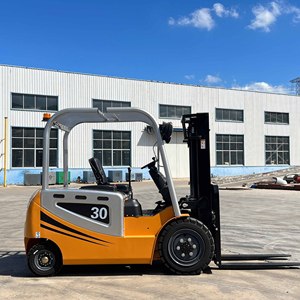 Nueva carretilla elevadora Elektrikli pequeña de 1,5 toneladas-3 toneladas con cambio lateral de mástil de contenedor para carga y descarga de contenedores