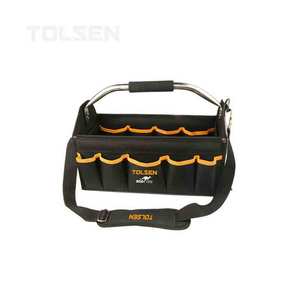 TOLSEN 80112インダストリアル17inツールバッグ8つのインテリアホルダー付き - Product Image 2