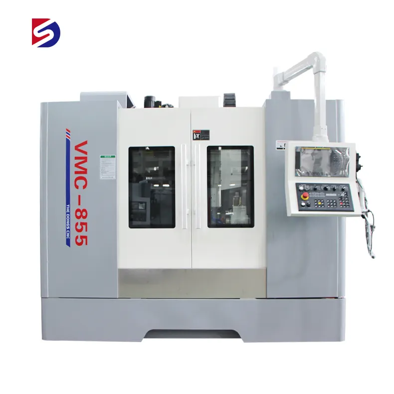 VMC855 vertical machining center cnc milling machine for metal Drilling and milling lathe factory direct sales