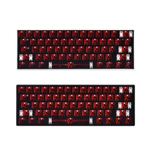 Hot Swap 60% Teclado mecánico Programable 3 Modo Interruptores Teclado DIY Kit RGB Teclado inalámbrico