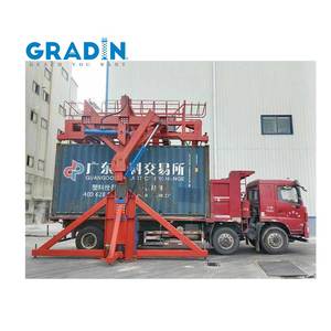 35ton <strong>Container</strong> Tilter <strong>System</strong> for Efficient Loading and <strong>Unloading</strong> of Material Material Handling Equipment