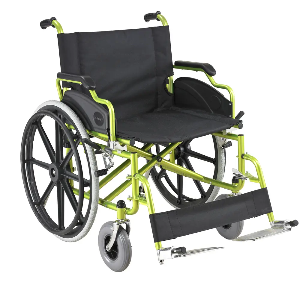 Precio de fábrica Equipo de terapia médica Funcional Acero Plegable silla de ruedas para la venta