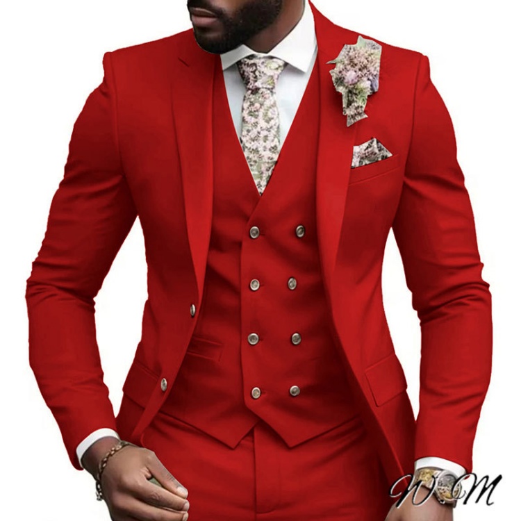 Rouge (Veste + Gilet + Pantalon)