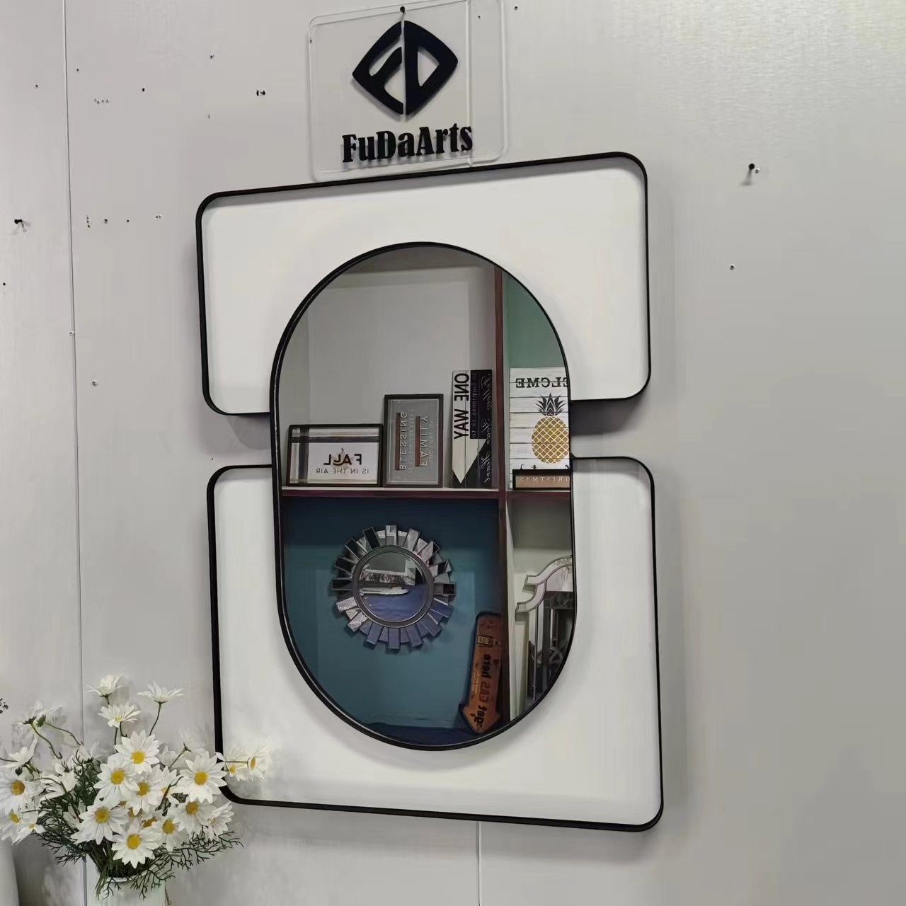 bianco con cornice nera FUDA790-80x60