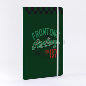 Taccuino personalizzato di dimensioni A5 con copertina in carta di Design retrò scuola e pagine interne spesse per gli studenti con Logo personalizzato - Product Image 2