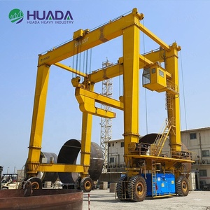 CE chứng nhận 120 tấn thủy lực cao su tyred giàn cần cẩu cho bê tông ngoài trời xử lý đường ống - Product Image 5