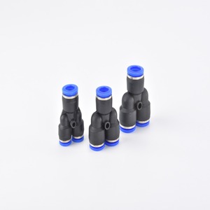 T-shaped Plastic Pneumatic Joint air <strong>Tube</strong> Tee Quick Equal Diameter PEG PW6-4/8-4/8-6/10-6 /10-8/12-10/12