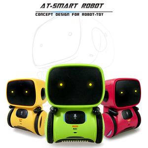 AT001 interaktif Robot oyuncak çocuklar akıllı konuşan sesli komut kontrol dokunmatik sensör robotik oyuncaklar - Product Image 3