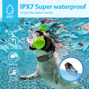 Kunststoff wasserdicht im Freien 600M Warnung Fernbedienung Ton Vibrieren USB wiederauf ladbar E Pet Anti <span class=keywords><strong>Bark</strong></span> <span class=keywords><strong>Dog</strong></span> Shock Trainings halsband - Product Image 4