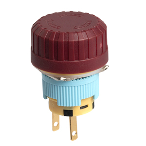 Interruttore a pulsante di arresto di emergenza da 16mm 3A 250V IP65 interruttore di Reset impermeabile con autobloccante 1NC per sistema ascensore - Product Image 1