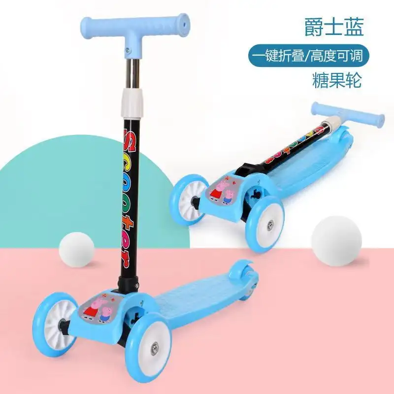 Vente en gros en usine de mini scooter/trottinette pour enfants, vélo d'équilibre pour bébés, trottinette à grosses roues/trottinettes pour enfants