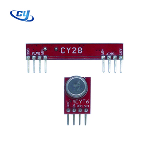 Rot Farbe 434 MHz Drahtlose RF Modul Drahtlose Sender und Empfänger Modul