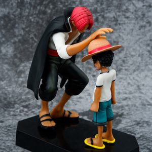 ML Hot <strong>Classics</strong> Ones Piece Shanks Straw Hat Luffy Figures WCF Story Line Name Scene Desktop Decor Collection Gifts Figure <strong>Toys</strong>