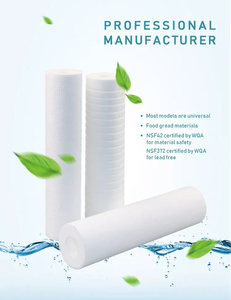 Filtro de agua de sedimentos de ósmosis inversa de 10 pulgadas, purificador de 5 micras, fregadero frontal de polipropileno, Cartucho de repuesto de polipropileno - Product Image 2