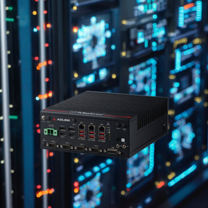 ADLINK I3 Mini PC Fanless <strong>Embedded</strong> Industrial <strong>Computer</strong> with 4G RAM and <strong>RS232</strong> Interface All-in-One Machine Vision - Product Image 4
