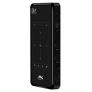 P09 Portable 4K Ultra HD <strong>DLP</strong> Mini Smart Projector with Infrared Remote <strong>Control</strong>, Amlogic S905X 4-Core A53 up to 1.5GHz Android 6. - Product Image 2