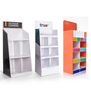 定制纸板帽子展示架，商店储物端帽棒球帽零售展示架 - Product Image 6