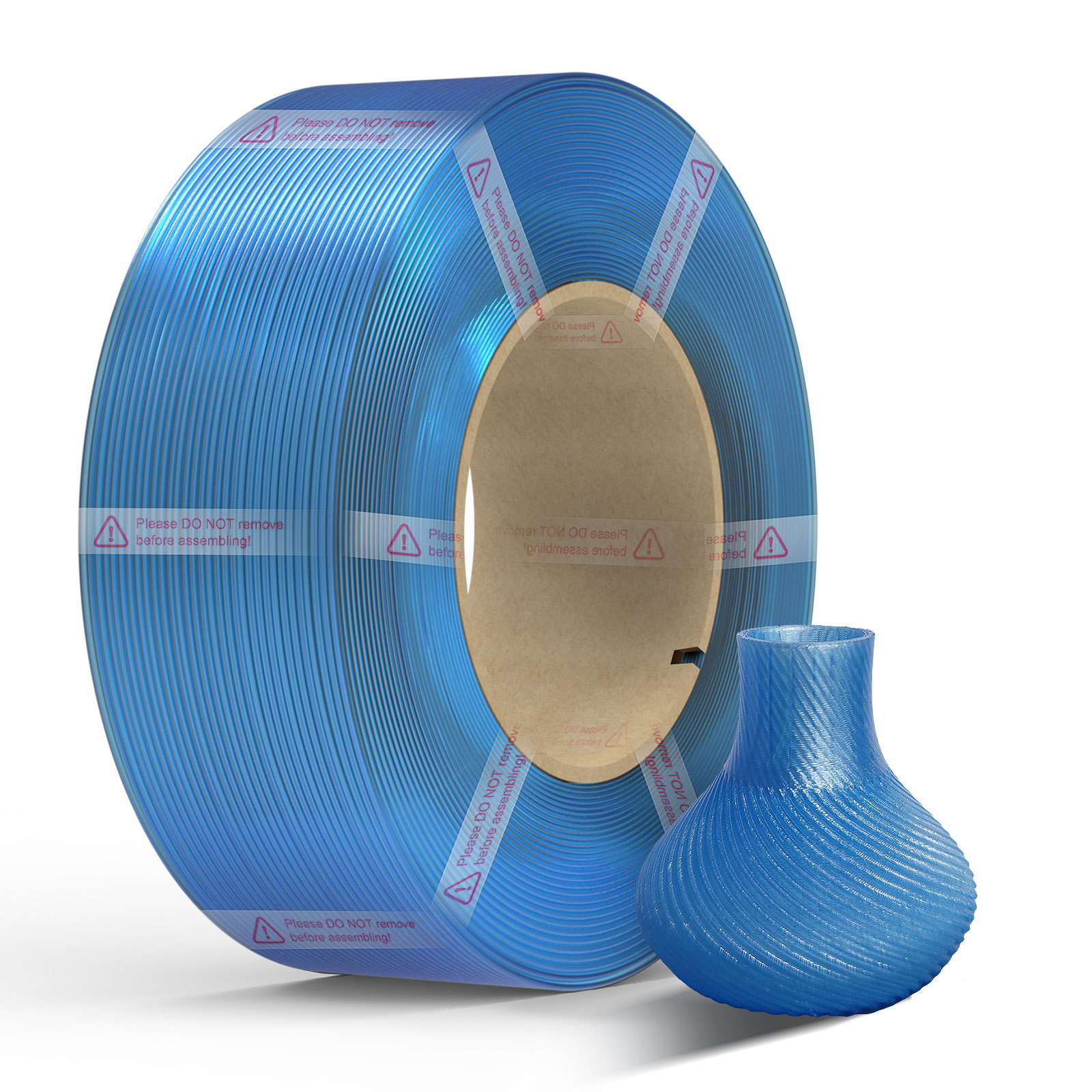 Bleu transparent