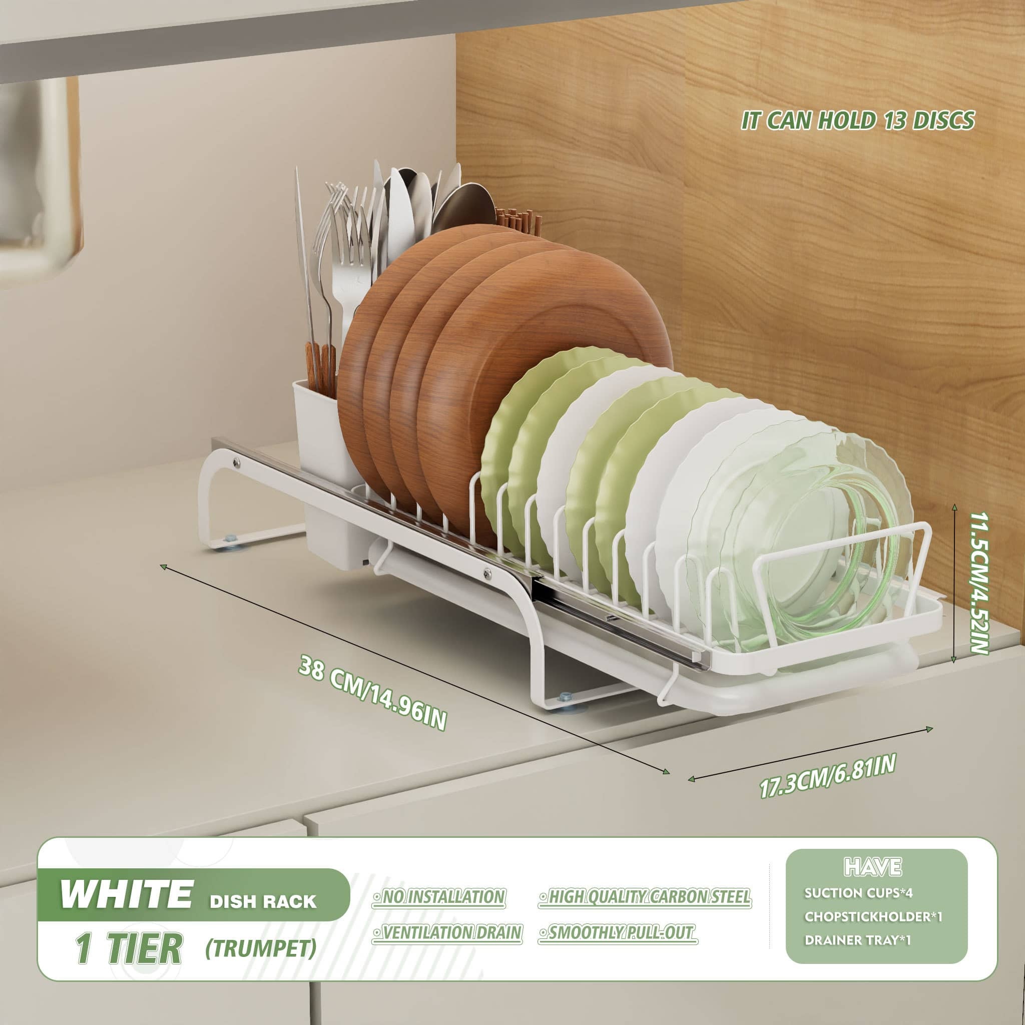 White*small size*1-layer (dish)