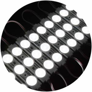 3 cips lens 160 derece 2.2w 3w AC led modülü 220v 110v giriş gerek güç kaynağı ve yan ışık için ışık kutusu - Product Image 1