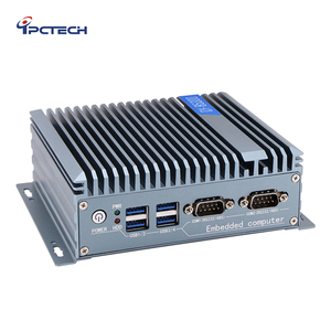Manufacturer Wholesale <strong>Embedded</strong> Fanless Industrial Mini <strong>Computers</strong> with <strong>I7</strong> CPU 3*LAN 4*USB 1*DP 1*HD - Product Image 1