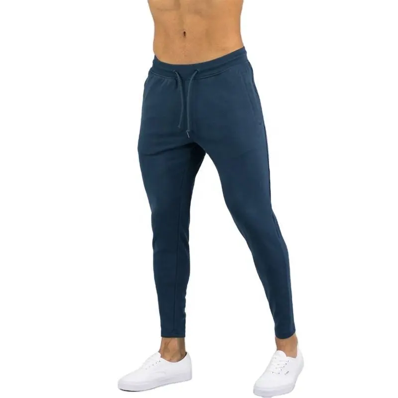 뜨거운 판매 4 웨이 스트레치 나일론 스판덱스 조깅 남자 테이퍼 트랙 바지 실행 운동 조깅 운동복
