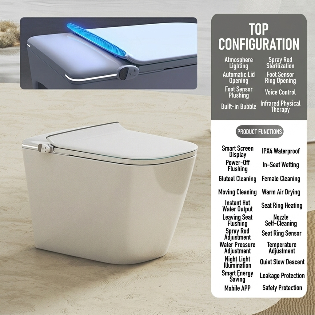 White-top-of-the-line with water tank