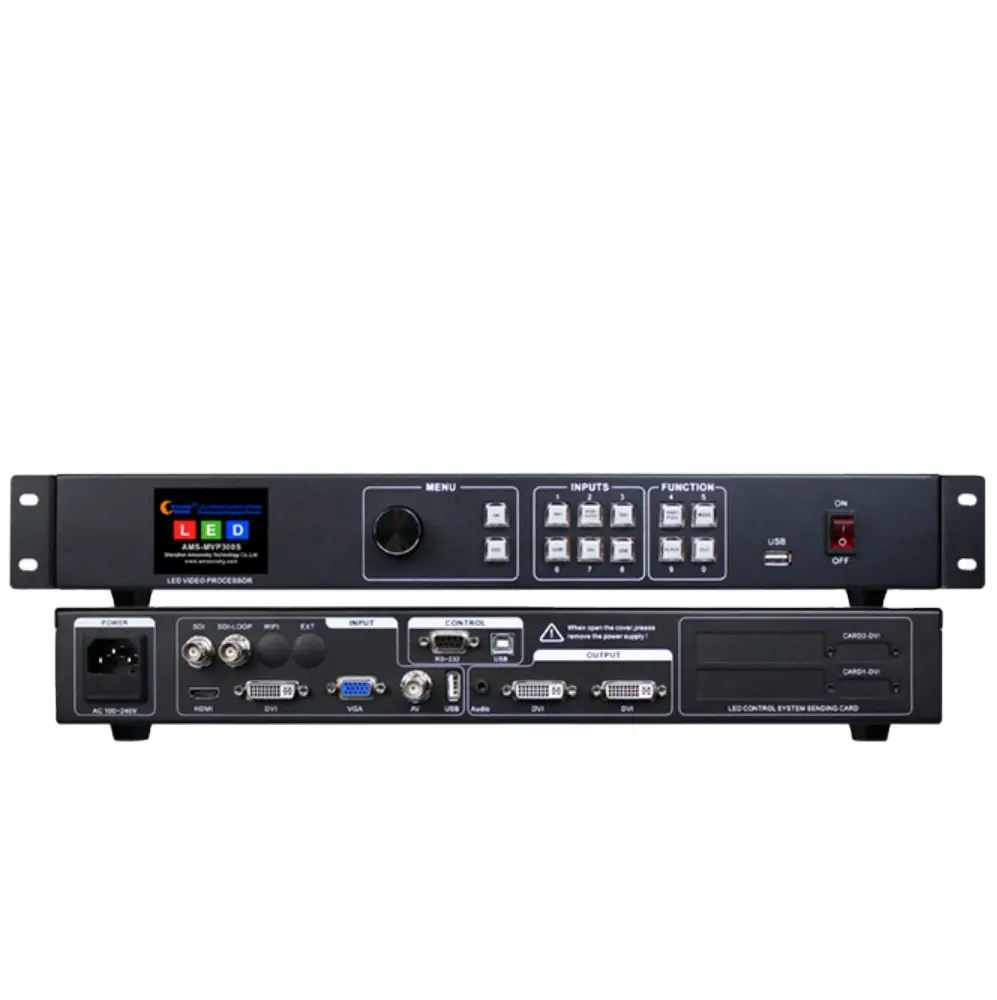 LedディスプレイMvp300sLedビデオスイッチングプロセッサ屋内および屋外サポートNova Send Card Video WallSDKフルカラー