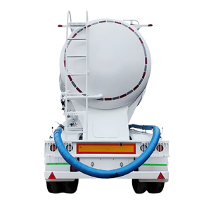 3 Axle 35cbm <strong>Cement</strong> Dry Powder Bulk <strong>Cement</strong> Silo Tanker Semi Trailer