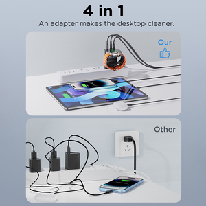 Apple iPhone için taşınabilir tip C seyahat manyetik şarj izle Ultra katlanabilir CE Rohs sertifikalı akıllı kablosuz saat şarj - Product Image 3