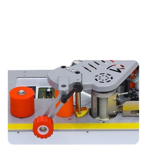 Yüksek kalite Mini kenar bantlama makinesi profesyonel çift amaçlı ağaç İşleme testeresi masa yeni durum otomatik yapıştırma fonksiyonu - Product Image 4