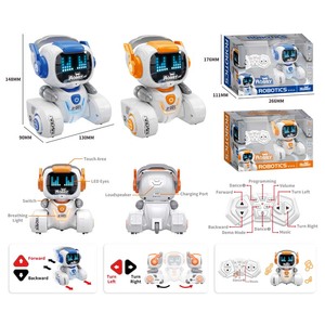 子供用充電式Rcロボット玩具2.4Gリモートコントロールプログラミングダンスミュージカルロボット玩具光と音楽 - Product Image 6