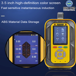 Detector de gas múltiple portátil SKZ2050D O2 CO2 CO NOX SO2 Personalización de soporte - Product Image 4
