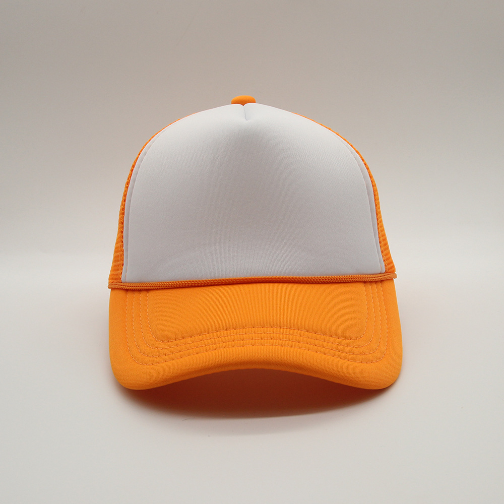 Orange and white