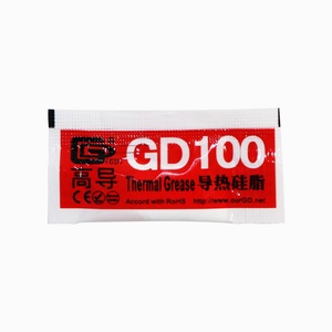 MB05 Net ağırlık 0.5 Gram beyaz GD100 Mini çanta ambalaj Lot başına 200 parça termal gres macun soğutucu bileşikler CPU soğutucu için - Product Image 1