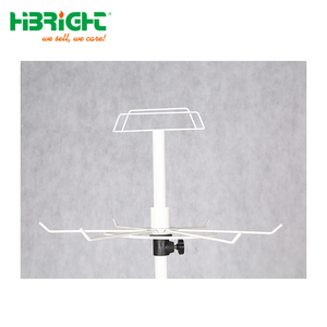 Edelstahl Einzelhandel Arbeits platte drehbar Spinning Display Rack Regale stehen für Geschäfte - Product Image 3