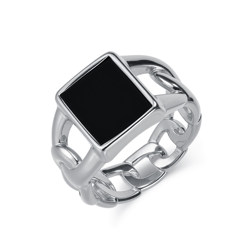 Steel-colored Black Stone