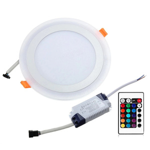<strong>Led</strong> <strong>Flat</strong> Panel Light Rgb Rgbw Color Changing Adjustable 3+<strong>3w</strong> 6+<strong>3w</strong> 12+4w 18+6w Double Color Three Color <strong>LED</strong> Panel Light