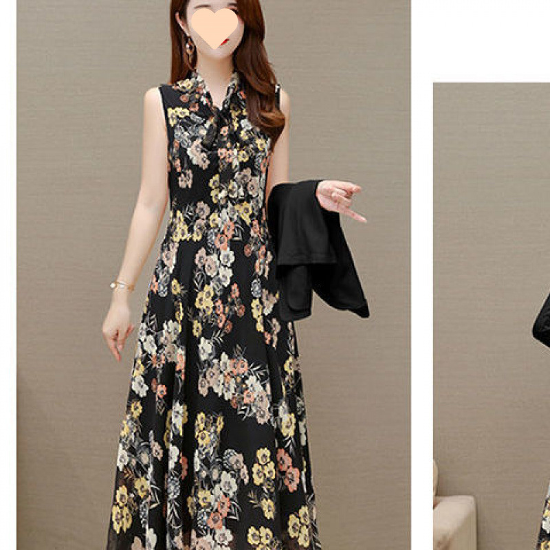 Black-single dress