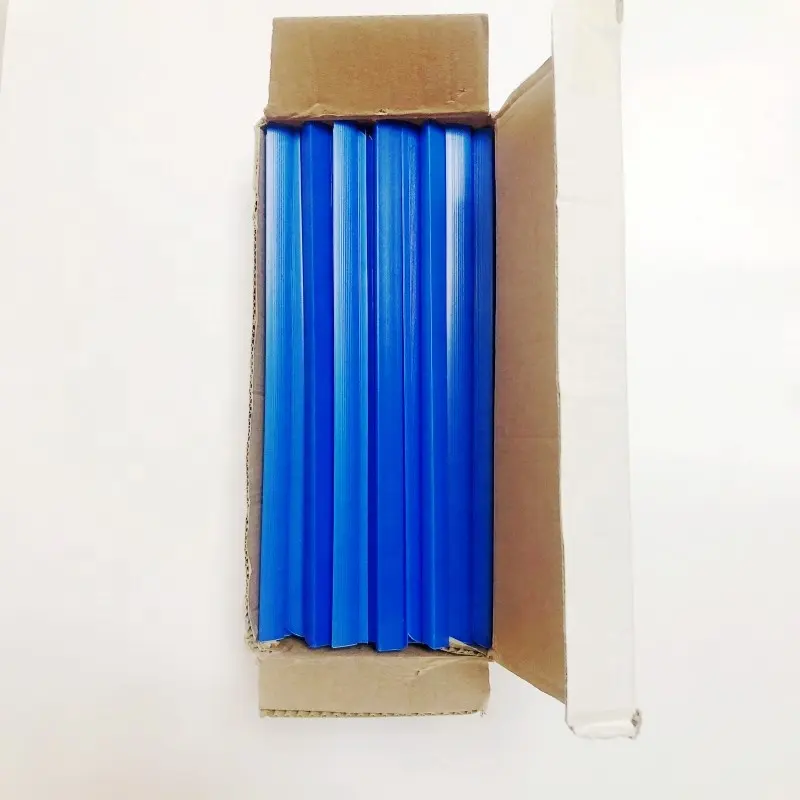 Großhandel PVC Slide Binder Keine Notwendigkeit Stanz löcher Binde materialien Kunststoff PVC Slide Binder Bars