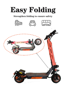 FIEABOR 52v2400W yüksek hızlı Scooter elektrikli su geçirmez hızlı hızlı motor güçlü güç araba elektrikli Scooter - Product Image 6