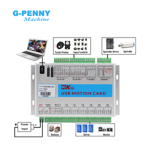 XHC CNC hareket kontrol kartı MKX-V 3/4/6 eksen 2000kHz Mach3 USB denetleyicisi kesme panosu - Product Image 3