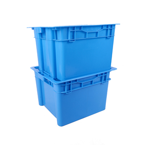 Caja sólida de almacenamiento de plástico de transporte estable, caja de transporte de alimentos, pan y alimentos de alta resistencia - Product Image 2