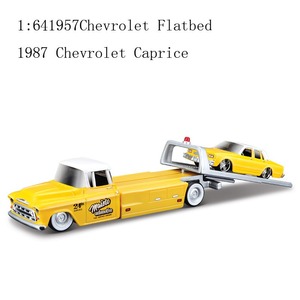 热卖1:64 Caprice Gasser F150猛禽拖车合金玩具儿童成人装饰仿真车模型
