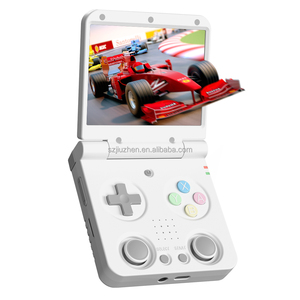 MIYOO Flip V2ハンドヘルドゲームコンソール3.5 ''IPSスクリーンレトロでコンパクトなポータブルゲームマシン、外出先でのエンターテイメントプレーヤーのギフト - Product Image 1